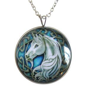 New Unicorn Stainless Pendant Necklace - Mythical Fantasy Jewelry Gift